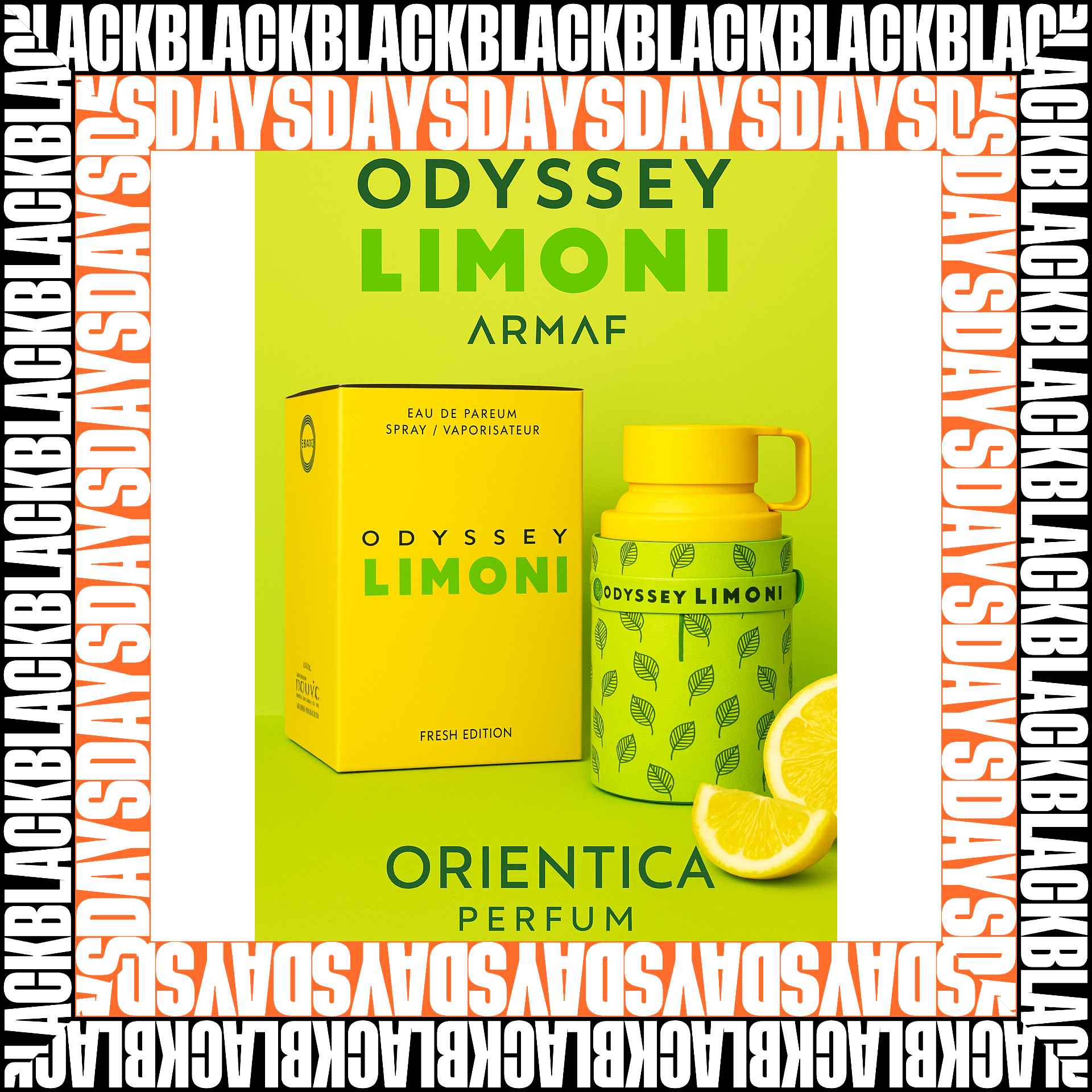ODYSSEY LIMONI ARMAF BLACK DAYS
